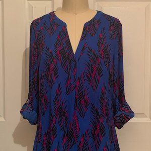 Women's Multicolored Blouse with Print